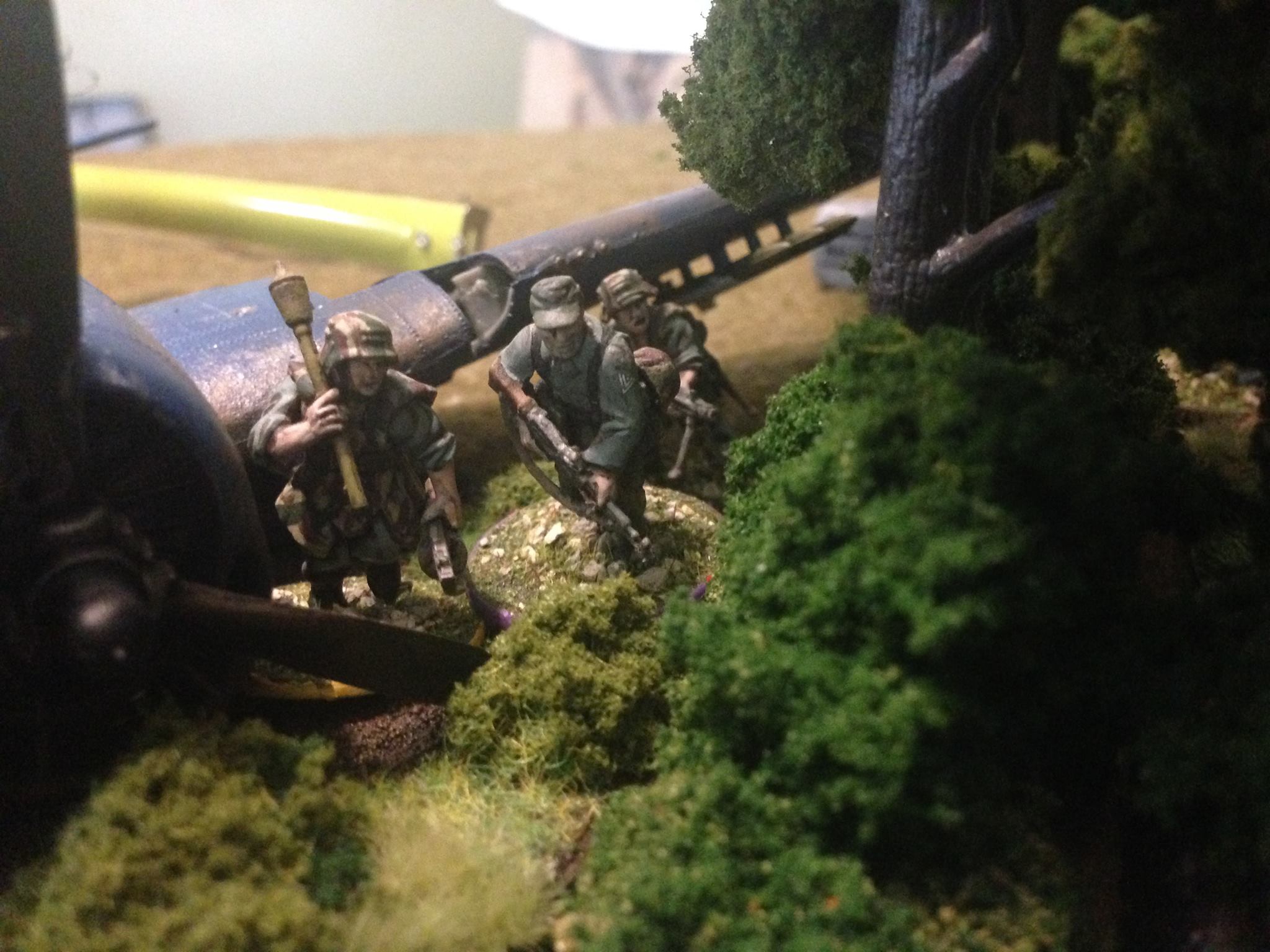 Bolt action miniature war game