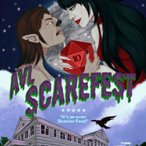 AVL Scarefest Vampirella vs. Werewolf poster